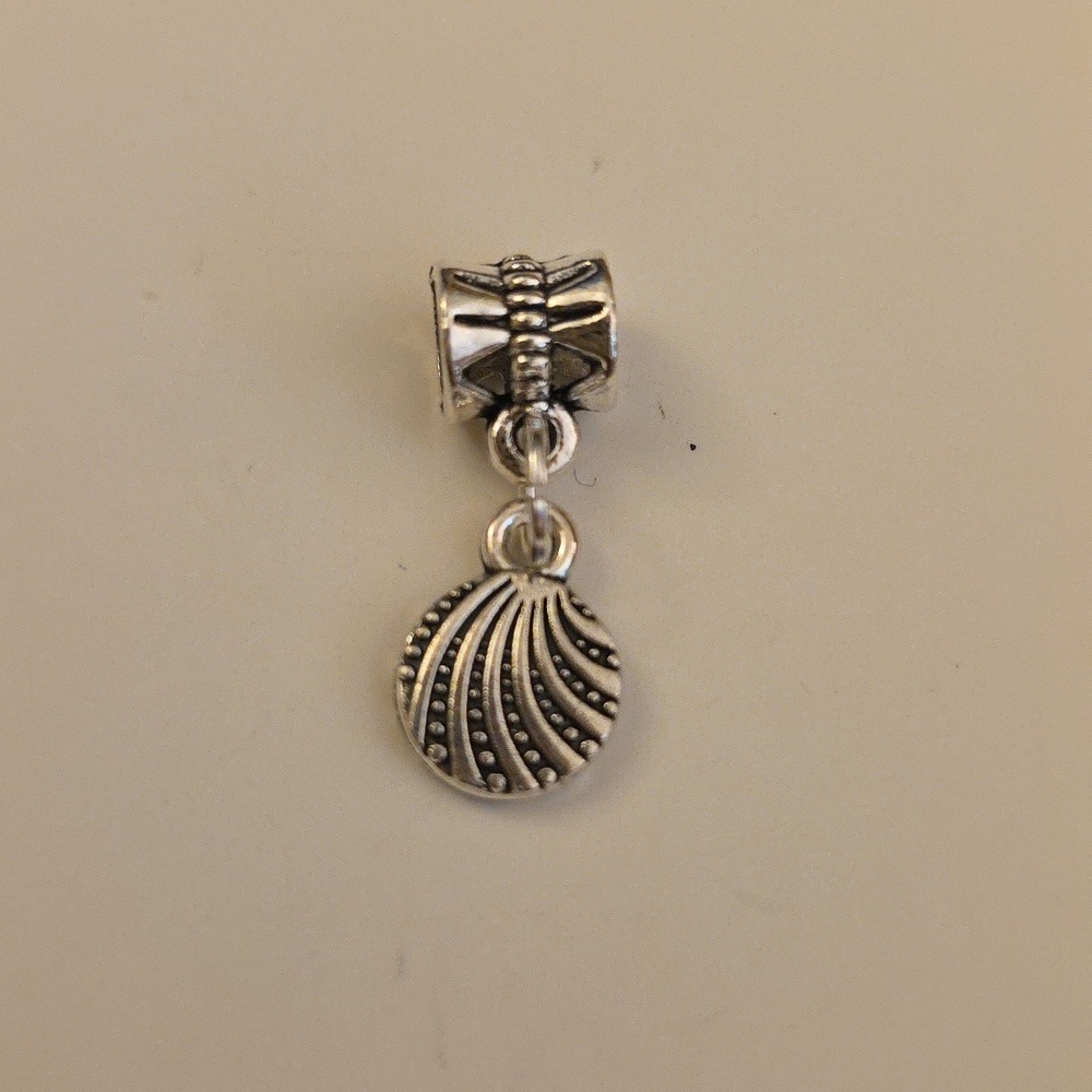 SEA SHELL Charm for Style Bracelets Fits Pandora Systems
